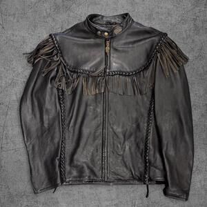 Vintage Harley Davidson Willie G Leather Biker Jacket